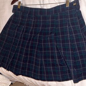 American Eagle plaid skirt size 14 multi colored
